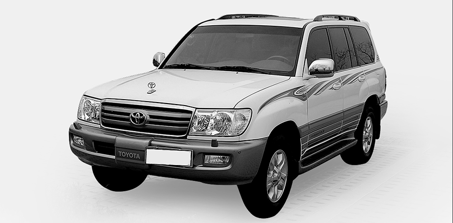 TW1282-Toyota LC100 (US version) - trailer bar more powerful